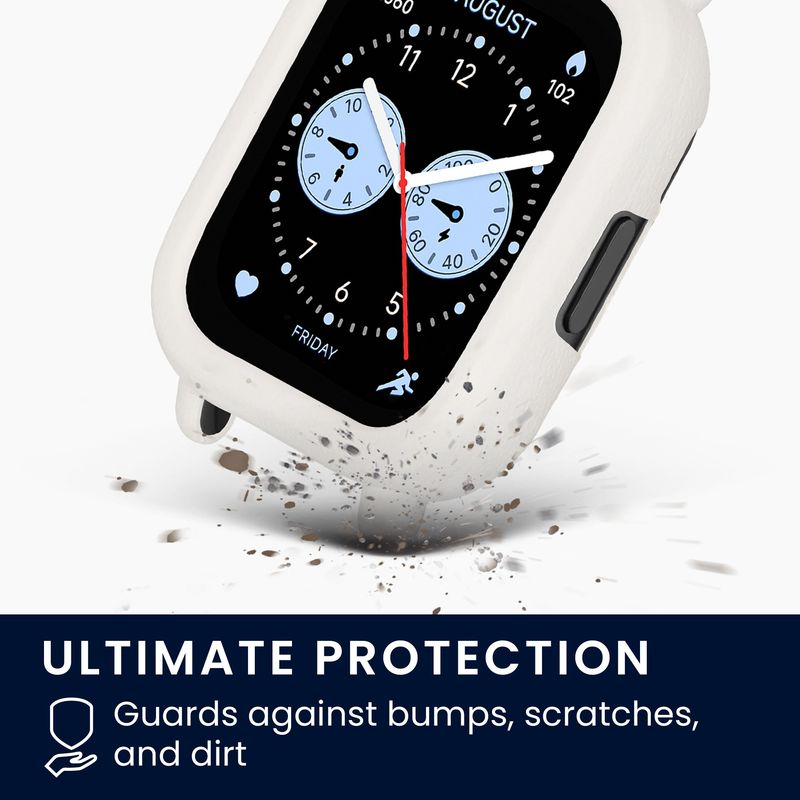 Laptop, Telefoane si Tablete - Wearables si gadgeturi - Wearables - Accesorii wearables - Husa smartwatch Kwmobile pentru Xiaomi Redmi Watch 5 Lite, protectie la socuri, TPU, alb - Infinity.ro