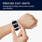Laptop, Telefoane si Tablete - Wearables si gadgeturi - Wearables - Accesorii wearables - Husa smartwatch Kwmobile pentru Xiaomi Redmi Watch 5 Lite, protectie la socuri, TPU, alb - Infinity.ro