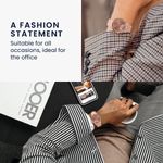 Laptop, Telefoane si Tablete - Wearables si gadgeturi - Wearables - Accesorii wearables - Curea pentru smartwatch Kwmobile pentru Garmin vivomove 3S, vivoactive 4S, curea reglabila, piele naturala, roz - Infinity.ro