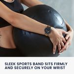 Laptop, Telefoane si Tablete - Wearables si gadgeturi - Wearables - Accesorii wearables - Curea pentru smartwatch Kwmobile pentru Amazfit Active Edge (A2212), curea reglabila, piele ecologica, silicon, maro - Infinity.ro