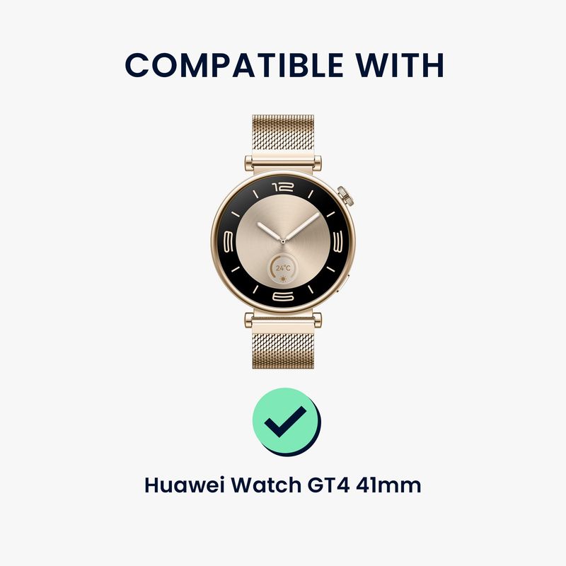 Laptop, Telefoane si Tablete - Wearables si gadgeturi - Wearables - Accesorii wearables - Husa smartwatch Kwmobile pentru Huawei Watch GT 4 41 mm, protectie la socuri, TPU, negru - Infinity.ro