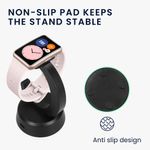 Laptop, Telefoane si Tablete - Wearables si gadgeturi - Wearables - Accesorii wearables - Docking stand Kwmobile pentru Huawei Watch Fit, Band 9, Band 8, Band 7, functie stand, fixare magnetica, plastic, negru - Infinity.ro
