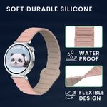 Laptop, Telefoane si Tablete - Wearables si gadgeturi - Wearables - Accesorii wearables - Curea pentru smartwatch Kwmobile pentru Huawei Watch GT 5 41 mm, GT 5 Pro 42 mm, inchidere magnetica, silicon, roz - Infinity.ro