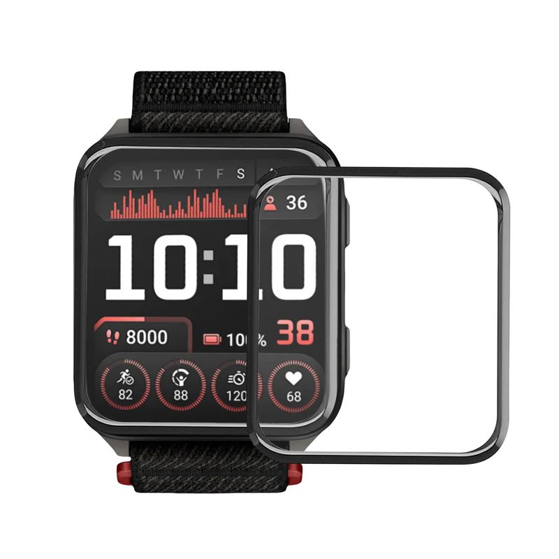 Laptop, Telefoane si Tablete - Wearables si gadgeturi - Wearables - Accesorii wearables - Set 2 folii de protectie pentru smartwatch Kwmobile pentru Garmin Venu X1, anti-amprenta, PET, transparent - Infinity.ro