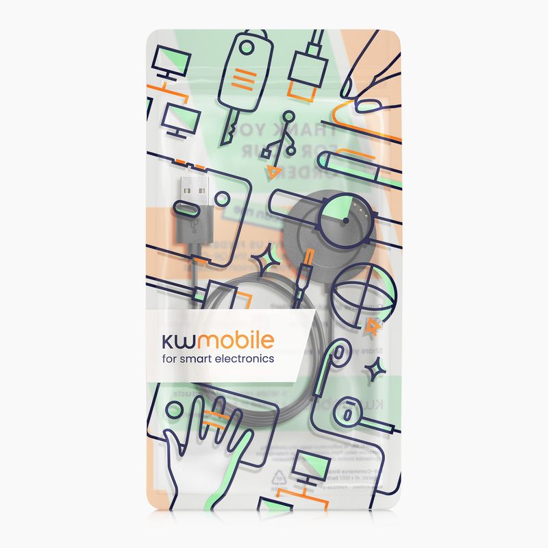 Laptop, Telefoane si Tablete - Wearables si gadgeturi - Wearables - Accesorii wearables - Cablu alimentare Kwmobile pentru Xiaomi Watch S4 Sport, incarcare, plastic, negru - Infinity.ro