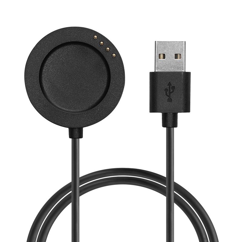 Laptop, Telefoane si Tablete - Wearables si gadgeturi - Wearables - Accesorii wearables - Cablu alimentare Kwmobile pentru Xiaomi Watch S4 Sport, incarcare, plastic, negru - Infinity.ro