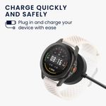 Laptop, Telefoane si Tablete - Wearables si gadgeturi - Wearables - Accesorii wearables - Cablu alimentare Kwmobile pentru Xiaomi Watch S4 Sport, incarcare, plastic, negru - Infinity.ro