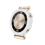 Laptop, Telefoane si Tablete - Wearables si gadgeturi - Wearables - Accesorii wearables - Husa smartwatch Kwmobile pentru Huawei Watch GT 4 41 mm, protectie la socuri, TPU, alb - Infinity.ro