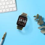 Laptop, Telefoane si Tablete - Wearables si gadgeturi - Wearables - Accesorii wearables - Curea pentru smartwatch Kwmobile pentru Garmin Venu X1, curea reglabila, nailon, verde - Infinity.ro