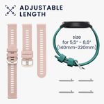 Laptop, Telefoane si Tablete - Wearables si gadgeturi - Wearables - Accesorii wearables - Set 2 curele smartwatch Kwmobile pentru Garmin Forerunner 165, Forerunner 165 Music, reglabila, silicon, multicolor - Infinity.ro