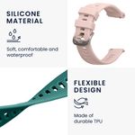 Laptop, Telefoane si Tablete - Wearables si gadgeturi - Wearables - Accesorii wearables - Set 2 curele smartwatch Kwmobile pentru Garmin Forerunner 165, Forerunner 165 Music, reglabila, silicon, multicolor - Infinity.ro