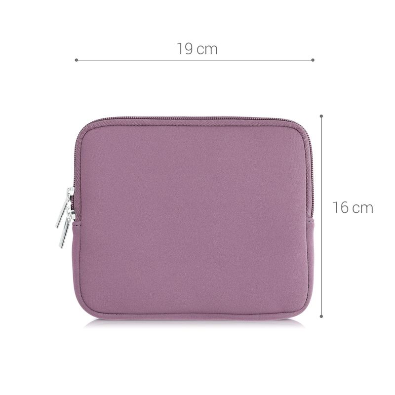 Laptop, Telefoane si Tablete - Ebook reader si accesorii - Accesorii eBook Reader - Husa pentru eBook Reader Kwmobile, protectie la socuri, neopren, mov - Infinity.ro