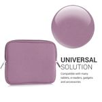 Laptop, Telefoane si Tablete - Ebook reader si accesorii - Accesorii eBook Reader - Husa pentru eBook Reader Kwmobile, protectie la socuri, neopren, mov - Infinity.ro