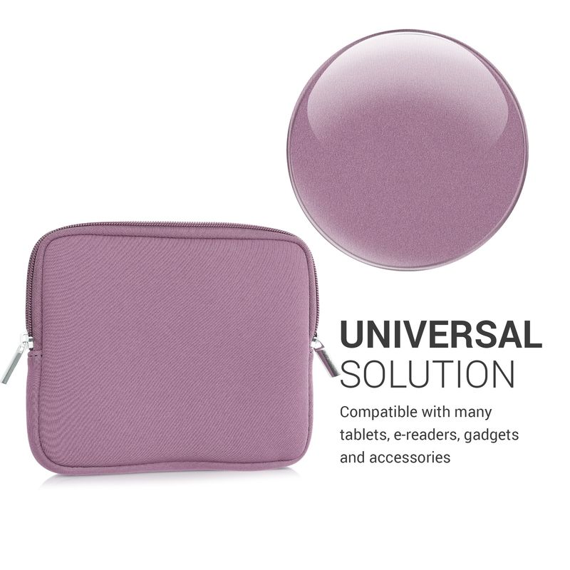 Laptop, Telefoane si Tablete - Ebook reader si accesorii - Accesorii eBook Reader - Husa pentru eBook Reader Kwmobile, protectie la socuri, neopren, mov - Infinity.ro