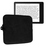 Laptop, Telefoane si Tablete - Ebook reader si accesorii - Accesorii eBook Reader - Husa pentru eBook Reader Kwmobile, protectie la socuri, neopren, textil, negru - Infinity.ro