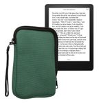 Laptop, Telefoane si Tablete - Ebook reader si accesorii - Accesorii eBook Reader - Husa pentru eBook Reader Kwmobile, protectie la socuri, panza, verde - Infinity.ro