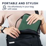 Laptop, Telefoane si Tablete - Ebook reader si accesorii - Accesorii eBook Reader - Husa pentru eBook Reader Kwmobile, protectie la socuri, panza, verde - Infinity.ro