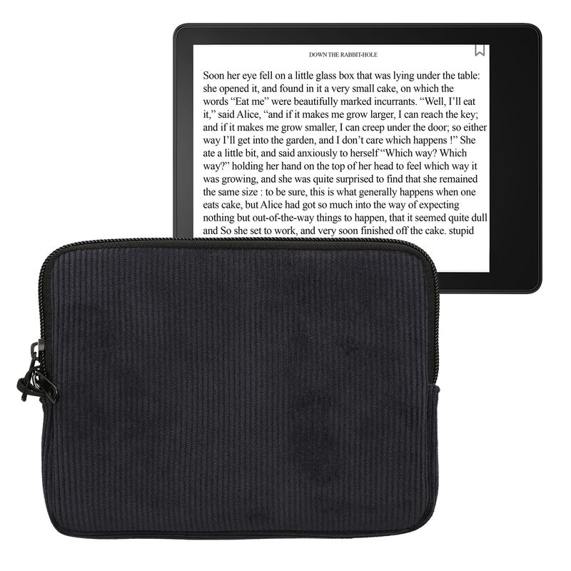 Laptop, Telefoane si Tablete - Ebook reader si accesorii - Accesorii eBook Reader - Husa pentru eBook Reader Kwmobile, protectie la socuri, protectie la zgarieturi, neopren, textil, albastru - Infinity.ro