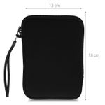 Laptop, Telefoane si Tablete - Ebook reader si accesorii - Accesorii eBook Reader - Husa pentru eBook Reader Kwmobile, protectie la socuri, neopren, negru - Infinity.ro