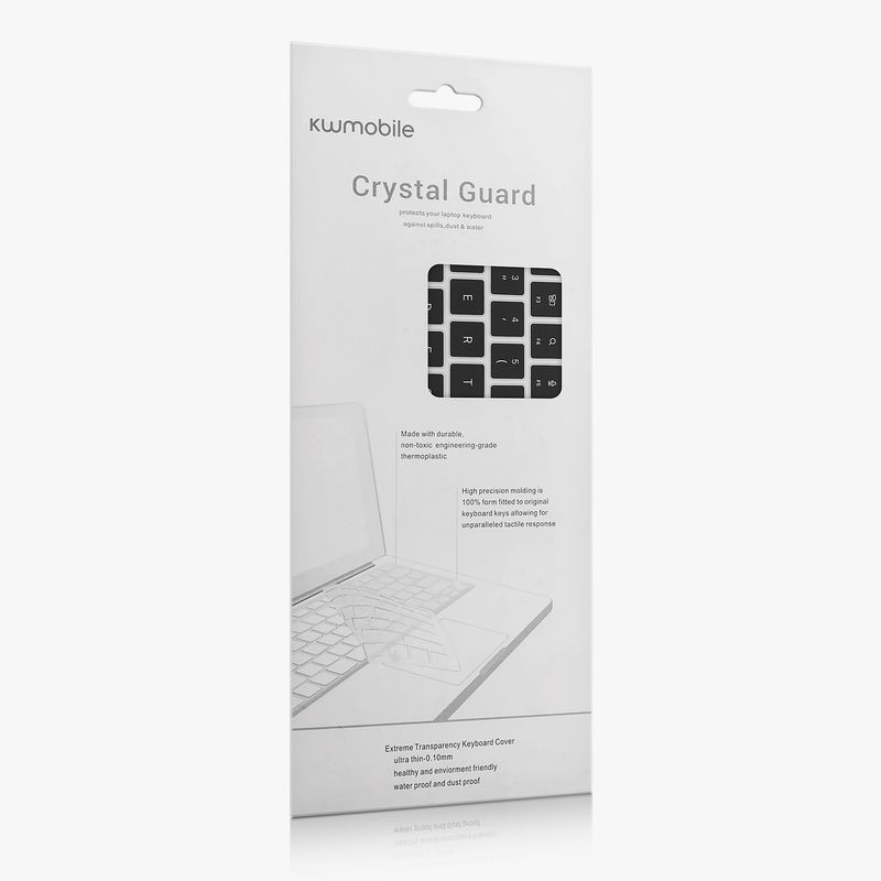 Laptop, Telefoane si Tablete - Laptopuri si accesorii - Piese laptop - Folii protectie si autocolante laptop - Folie tastatura laptop Kwmobile pentru Apple MacBook Air 15.3 M5 2026 (A3448), antizgarieturi, antipraf, silicon, negru - Infinity.ro