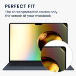 Laptop, Telefoane si Tablete - Laptopuri si accesorii - Piese laptop - Folii protectie si autocolante laptop - Folie de protectie Kwmobile pentru Apple MacBook Pro 16.2 M5 2026 (A3428), aplicare fara bule, PET, transparent - Infinity.ro