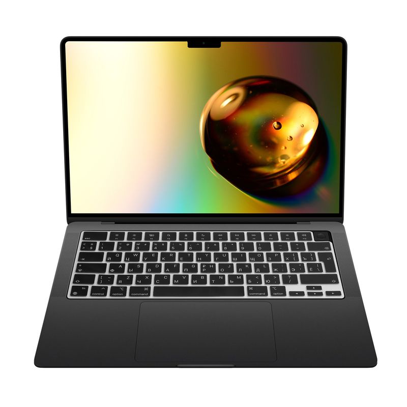 Laptop, Telefoane si Tablete - Laptopuri si accesorii - Piese laptop - Folii protectie si autocolante laptop - Folie tastatura laptop Kwmobile pentru Apple MacBook Pro 14.2 2023 (A2779), antizgarieturi, antipraf, silicon, negru - Infinity.ro