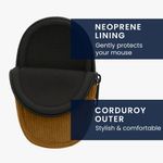 Laptop, Telefoane si Tablete - Laptopuri si accesorii - Piese laptop - Folii protectie si autocolante laptop - Folie pentru palm rest Kwmobile pentru Apple Magic Mouse 1, Magic Mouse 2, protectie la socuri, neopren, verde - Infinity.ro