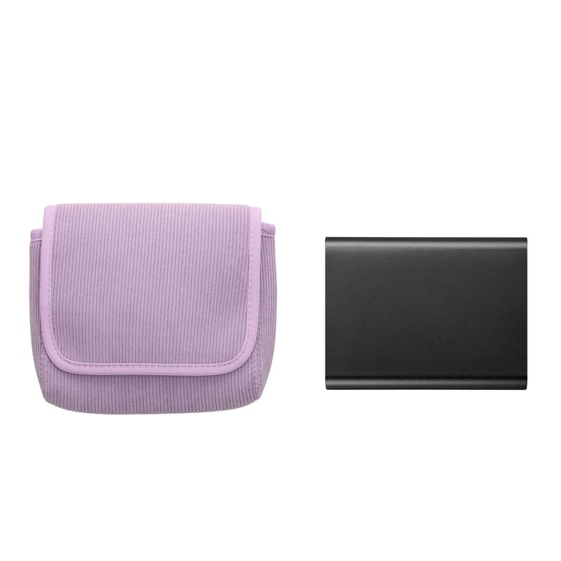Laptop, Telefoane si Tablete - Laptopuri si accesorii - Piese laptop - Folii protectie si autocolante laptop - Folie pentru palm rest Kwmobile, protectie la socuri, neopren, mov - Infinity.ro