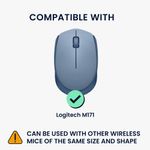 Laptop, Telefoane si Tablete - Laptopuri si accesorii - Piese laptop - Folii protectie si autocolante laptop - Folie pentru palm rest Kwmobile pentru Logitech M171, protectie la socuri, neopren, negru - Infinity.ro