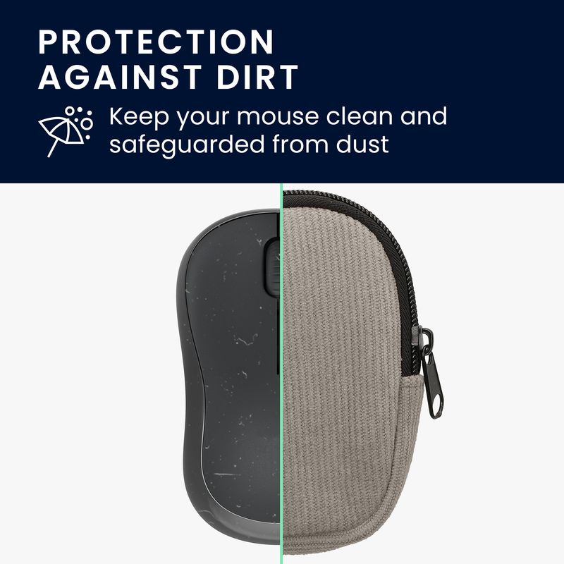 Laptop, Telefoane si Tablete - Laptopuri si accesorii - Piese laptop - Folii protectie si autocolante laptop - Folie pentru palm rest Kwmobile pentru Logitech M240 Silent, M325S, protectie la socuri, neopren, gri - Infinity.ro