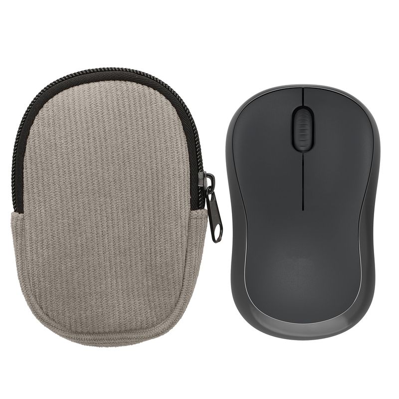 Laptop, Telefoane si Tablete - Laptopuri si accesorii - Piese laptop - Folii protectie si autocolante laptop - Folie pentru palm rest Kwmobile pentru Logitech M240 Silent, M325S, protectie la socuri, neopren, gri - Infinity.ro