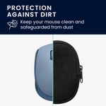 Laptop, Telefoane si Tablete - Laptopuri si accesorii - Piese laptop - Folii protectie si autocolante laptop - Folie pentru palm rest Kwmobile pentru Logitech M171, protectie la socuri, neopren, negru - Infinity.ro