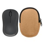Laptop, Telefoane si Tablete - Laptopuri si accesorii - Piese laptop - Folii protectie si autocolante laptop - Folie pentru palm rest Kwmobile pentru Logitech M240 Silent, M325S, protectie la socuri, neopren, bej - Infinity.ro
