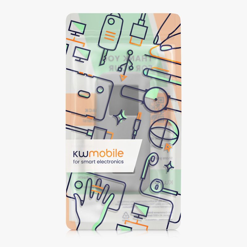 Laptop, Telefoane si Tablete - Telefoane mobile si accesorii - Accesorii Telefoane - Alte accesorii telefoane - Husa protectie Kwmobile pentru Anker Prime Power Bank 20.000 mAh, silicon, gri, protectie la socuri - Infinity.ro