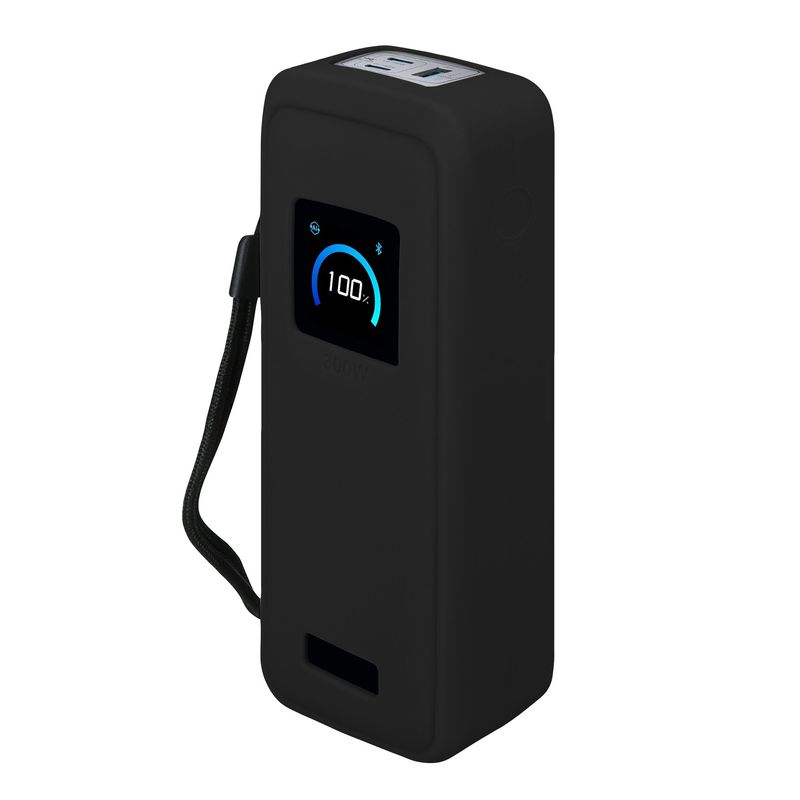 Laptop, Telefoane si Tablete - Telefoane mobile si accesorii - Accesorii Telefoane - Alte accesorii telefoane - Husa protectie Kwmobile pentru Anker Prime Power Bank 26.250 mAh, 300 W, silicon, negru, protectie la socuri - Infinity.ro