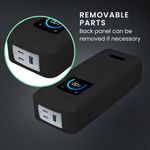 Laptop, Telefoane si Tablete - Telefoane mobile si accesorii - Accesorii Telefoane - Alte accesorii telefoane - Husa protectie Kwmobile pentru Anker Prime Power Bank 26.250 mAh, 300 W, silicon, negru, protectie la socuri - Infinity.ro