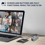 Laptop, Telefoane si Tablete - Telefoane mobile si accesorii - Accesorii Telefoane - Alte accesorii telefoane - Husa protectie Kwmobile pentru Anker Prime Power Bank 20.000 mAh, silicon, gri, protectie la socuri - Infinity.ro