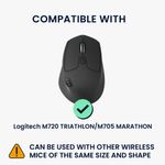 Laptop, Telefoane si Tablete - Laptopuri si accesorii - Piese laptop - Folii protectie si autocolante laptop - Folie pentru palm rest Kwmobile pentru Logitech M720 Triathlon, M705 Marathon, protectie la socuri, neopren, negru - Infinity.ro