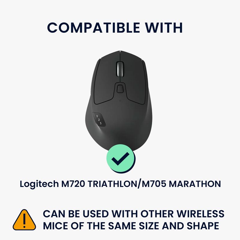 Laptop, Telefoane si Tablete - Laptopuri si accesorii - Piese laptop - Folii protectie si autocolante laptop - Folie pentru palm rest Kwmobile pentru Logitech M720 Triathlon, M705 Marathon, protectie la socuri, neopren, negru - Infinity.ro