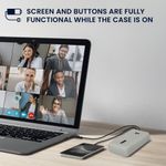 Laptop, Telefoane si Tablete - Telefoane mobile si accesorii - Accesorii Telefoane - Alte accesorii telefoane - Husa protectie Kwmobile pentru Anker Zolo 20.000 mAh, 45 W Max, silicon, gri, protectie la socuri - Infinity.ro