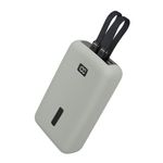 Laptop, Telefoane si Tablete - Telefoane mobile si accesorii - Accesorii Telefoane - Alte accesorii telefoane - Husa protectie Kwmobile pentru Anker Zolo 20.000 mAh, 45 W Max, silicon, gri, protectie la socuri - Infinity.ro