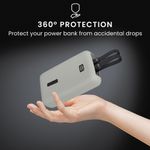Laptop, Telefoane si Tablete - Telefoane mobile si accesorii - Accesorii Telefoane - Alte accesorii telefoane - Husa protectie Kwmobile pentru Anker Zolo 20.000 mAh, 45 W Max, silicon, gri, protectie la socuri - Infinity.ro