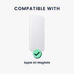 Laptop, Telefoane si Tablete - Telefoane mobile si accesorii - Accesorii Telefoane - Alte accesorii telefoane - Husa protectie Kwmobile pentru MagSafe Battery for iPhone Air, silicon, negru, compatibilitate MagSafe - Infinity.ro