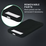 Laptop, Telefoane si Tablete - Telefoane mobile si accesorii - Accesorii Telefoane - Alte accesorii telefoane - Husa protectie Kwmobile pentru MagSafe Battery for iPhone Air, silicon, negru, compatibilitate MagSafe - Infinity.ro