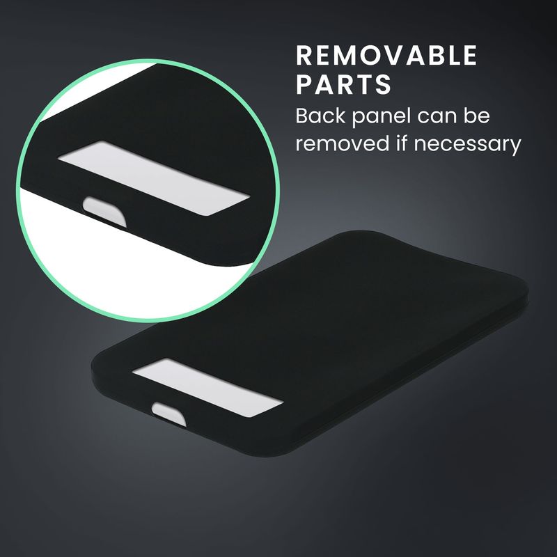 Laptop, Telefoane si Tablete - Telefoane mobile si accesorii - Accesorii Telefoane - Alte accesorii telefoane - Husa protectie Kwmobile pentru MagSafe Battery for iPhone Air, silicon, negru, compatibilitate MagSafe - Infinity.ro