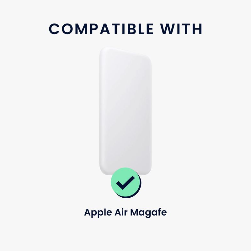Laptop, Telefoane si Tablete - Telefoane mobile si accesorii - Accesorii Telefoane - Alte accesorii telefoane - Husa protectie Kwmobile pentru MagSafe Battery for iPhone Air, silicon, portocaliu, compatibilitate MagSafe - Infinity.ro