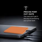 Laptop, Telefoane si Tablete - Telefoane mobile si accesorii - Accesorii Telefoane - Alte accesorii telefoane - Husa protectie Kwmobile pentru MagSafe Battery for iPhone Air, silicon, portocaliu, compatibilitate MagSafe - Infinity.ro
