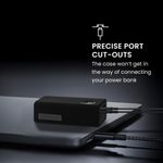 Laptop, Telefoane si Tablete - Telefoane mobile si accesorii - Accesorii Telefoane - Alte accesorii telefoane - Husa protectie Kwmobile pentru CUKTECH Power Bank 20.000 mAh (PB200), silicon, negru, protectie la socuri - Infinity.ro