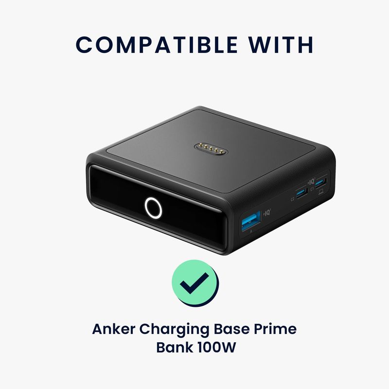Laptop, Telefoane si Tablete - Telefoane mobile si accesorii - Accesorii Telefoane - Alte accesorii telefoane - Husa protectie Kwmobile pentru baza de incarcare Anker Prime Power Bank 100W, silicon, negru, protectie la socuri - Infinity.ro