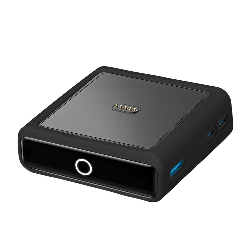 Laptop, Telefoane si Tablete - Telefoane mobile si accesorii - Accesorii Telefoane - Alte accesorii telefoane - Husa protectie Kwmobile pentru baza de incarcare Anker Prime Power Bank 100W, silicon, negru, protectie la socuri - Infinity.ro